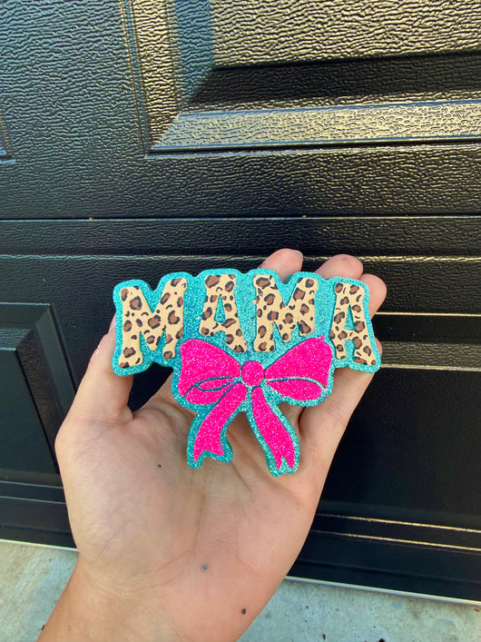Mama with bow