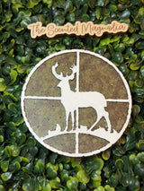 Deer in crosshairs