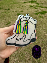 MARDI GRAS BOOTS