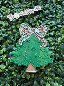 Painted Christmas tree